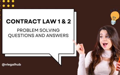 Contract Law Problem Solving Questions and Answers | Exam Preparation